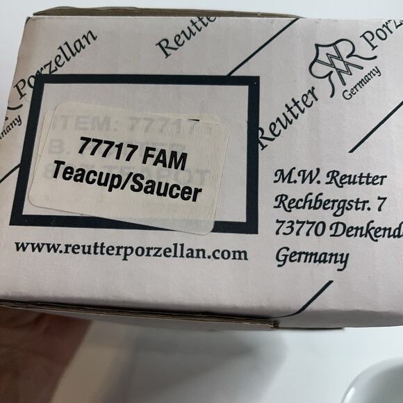 Beatrix Potter Childs Cup And Saucer Reutter Porzellan Germany - Picture 7 of 8